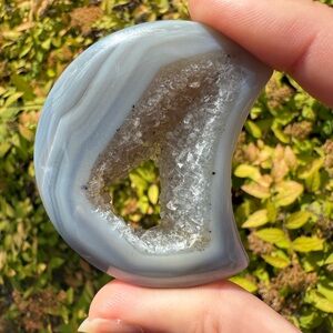 Druzy Agate Moon